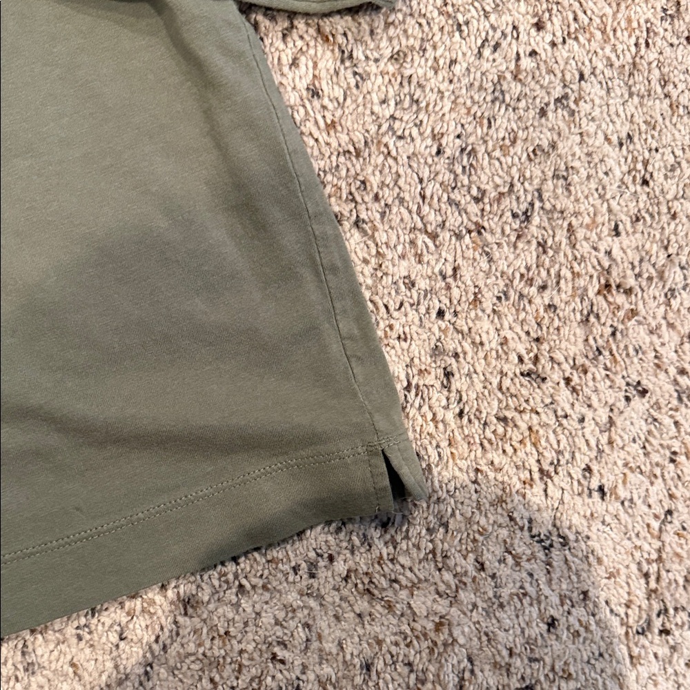 LOFT Sage Green Long Sleeve Tee - Picture 4 of 4